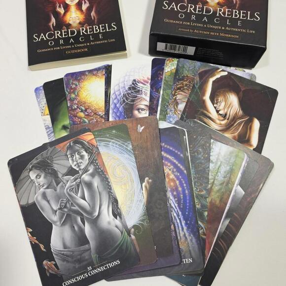 Sacred Rebels Oracle Cards by Alana Fairchild Tarot Fortune Deck With Guidebook - Picture 2 of 8